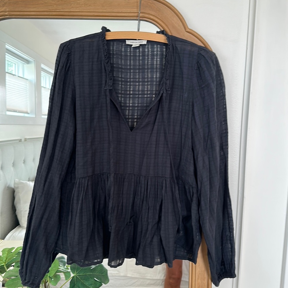AE peplum top